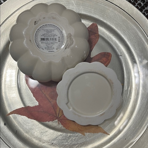 EMPTY BATH & BODY WORKS HOME Ceramic Pumpkin Candle Holder - Picture 12 of 12